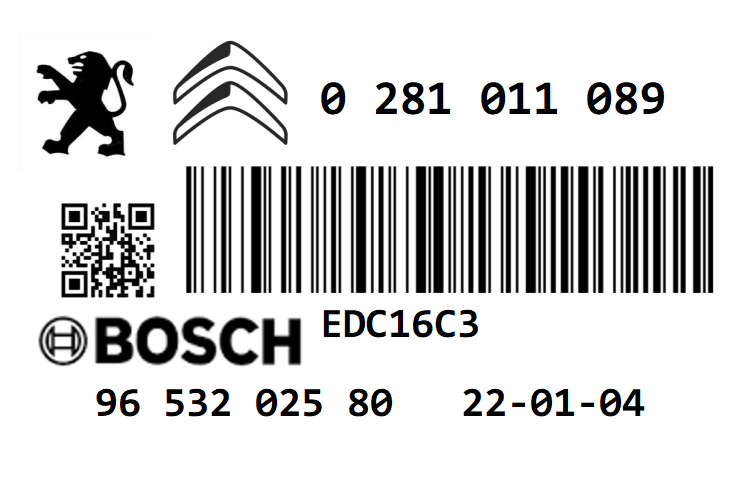 PEUGEOT 206 1.4 HDI 67 TUNED REMAP ECU PLUG PLAY 95PS EGR OFF 0281011089