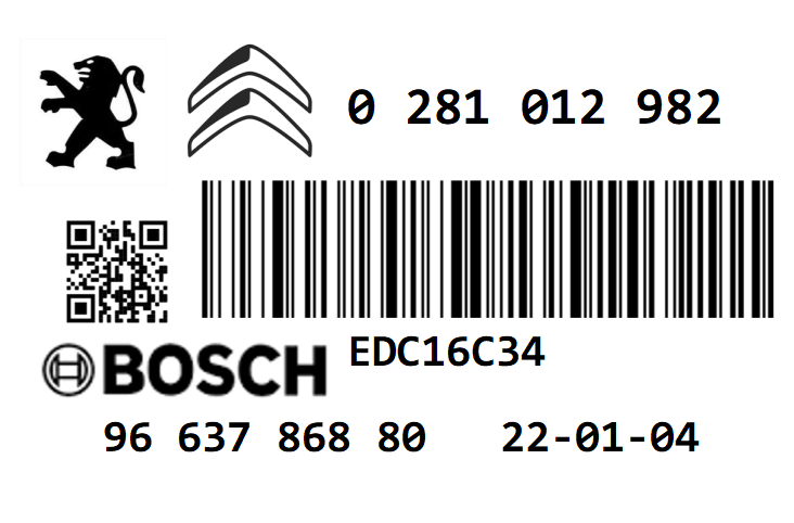 PEUGEOT EXPERT & CITROEN DISPATCH 1.6 HDI 90 TUNED REMAP ECU PLUG PLAY 122PS 0281012982