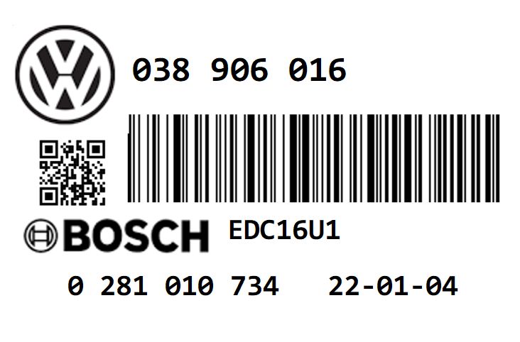 VOLKSWAGEN TRANSPORTER T5 1.9 TDI PD 85 AXC STAGE 1 REMAP 161 HP 038906016 IMMO OFF