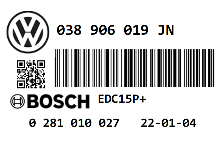 VW POLO 1.9 TDI PD100 ATD STAGE 1 REMAP 140 HP 038906019JN IMMO OFF