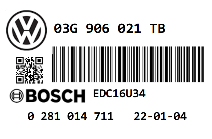SKODA OCTAVIA 1.9 TDI PD105 BXE STAGE 1 REMAP 145 HP 03G906021TB IMMO OFF