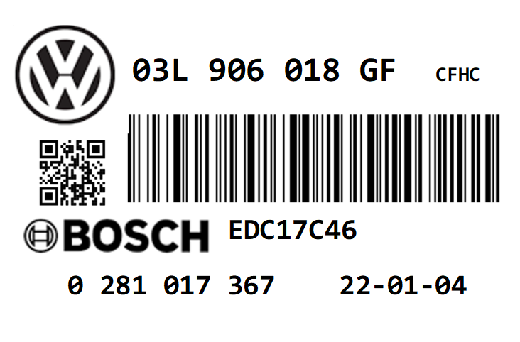 VW SCIROCCO MK6 2.0 TDI CR140 CFHC STAGE 1 REMAP 196 HP 03L906018GF IMMO OFF