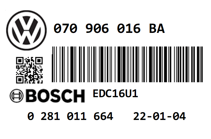 VOLKSWAGEN TRANSPORTER T5 2.5 TDI PD130 AXD STAGE 1 REMAP 196 HP 070906016BA IMMO OFF