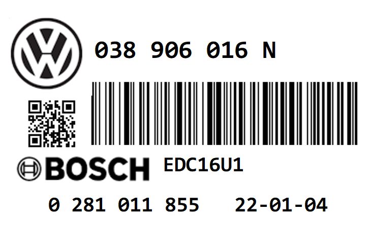 VOLKSWAGEN TRANSPORTER T5 1.9 TDI PD105 AXB STAGE 1 REMAP 161 HP 038906016N IMMO OFF
