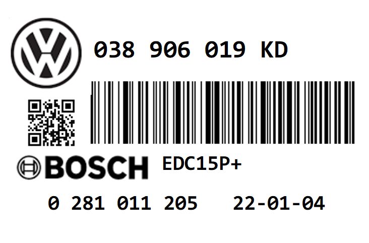 VOLKSWAGEN PASSAT 1.9 TDI PD130 AVF STAGE 1 REMAP 170 HP 038906019KD IMMO OFF