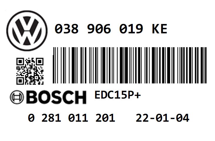 VOLKSWAGEN PASSAT 1.9 TDI PD130 AWX STAGE 1 REMAP 175 HP 038906019KE IMMO OFF