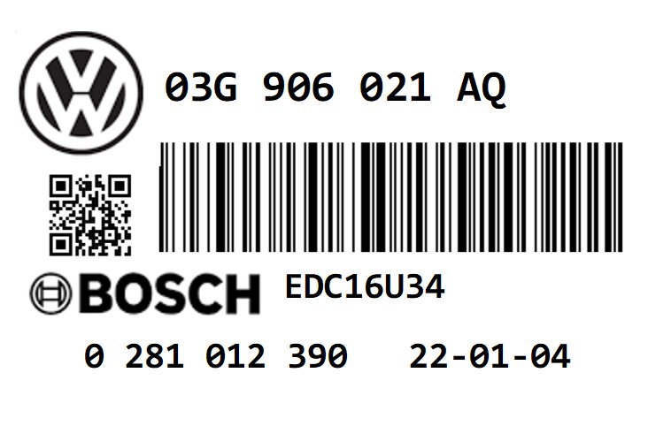 VOLKSWAGEN CADDY 1.9 TDI PD105 BLS STAGE 1 REMAP 145 HP 03G906021AQ IMMO OFF