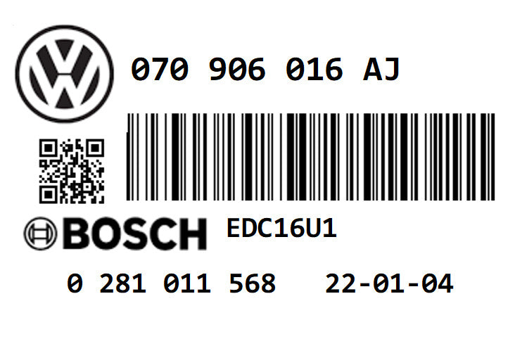 VOLKSWAGEN TRANSPORTER T5 2.5 TDI PD130 AXD STAGE 1 REMAP 196 HP 070906016AJ IMMO OFF