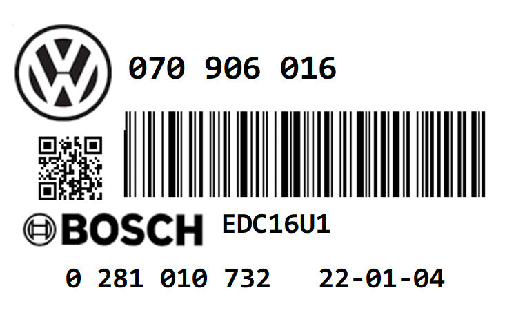 VOLKSWAGEN TRANSPORTER T5 2.5 TDI PD130 AXD STAGE 1 REMAP 196 HP 070906016 IMMO OFF