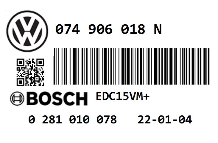 VOLKSWAGEN T4 2.5 TDI 102 AHY STAGE 1 REMAP ECU 074906018N 180BHP IMMO OFF
