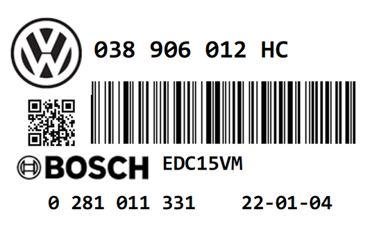 SKODA OCTAVIA 1.9 TDI 110 ASV STAGE 1 REMAP 148 HP  038906012HC IMMO OFF