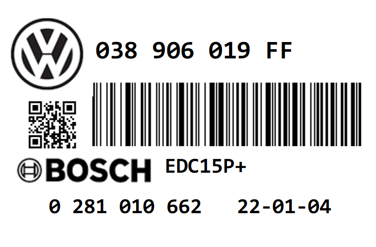 VOLKSWAGEN GOLF 1.9 TDI PD100 ATD STAGE 1 REMAP 140 HP 038906019FF IMMO OFF