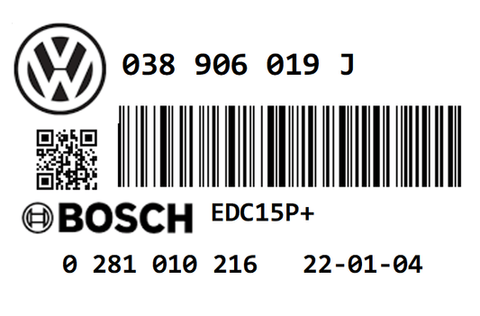 VOLKSWAGEN SHARAN 1.9 TDI PD115 AUY STAGE 1 REMAP 161 HP 038906019J IMMO OFF