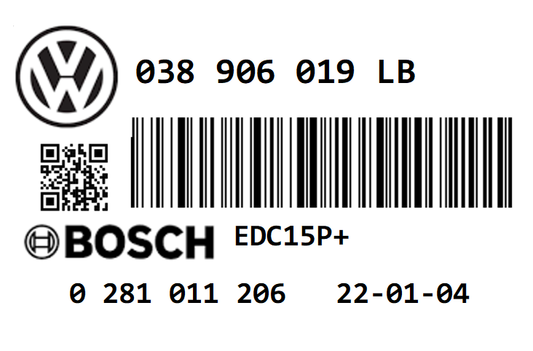 VW POLO 1.9 TDI PD100 ATD STAGE 1 REMAP 140 HP 038906019LB IMMO OFF