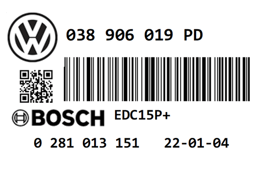 VW BORA & JETTA 1.9 TDI PD100 AXR STAGE 1 REMAP 140 HP 038906019PD IMMO OFF