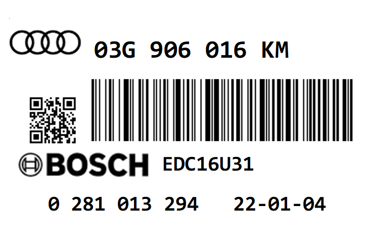 AUDI A4 2.0 TDI PD140 BPW QUATTRO STAGE 1 REMAP 188 HP 03G906016KM IMMO OFF