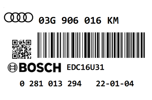 AUDI A4 2.0 TDI PD140 BPW QUATTRO STAGE 1 REMAP 188 HP 03G906016KM IMMO OFF
