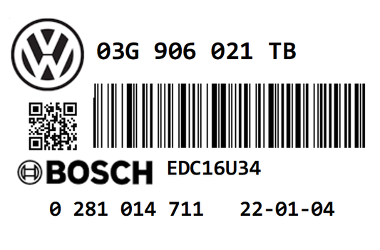 SKODA OCTAVIA 1.9 TDI PD105 BXE STAGE 1 REMAP 145 HP 03G906021TB IMMO OFF