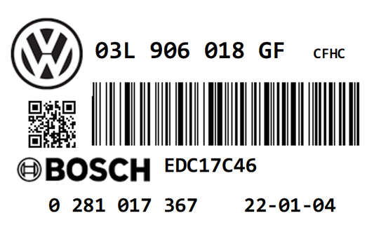 VW SCIROCCO MK6 2.0 TDI CR140 CFHC STAGE 1 REMAP 196 HP 03L906018GF IMMO OFF