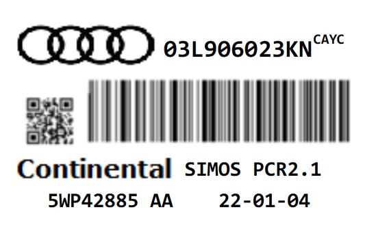 AUDI A1 1.6CR 103 TDI STAGE 1 REMAP PCR2.1 IMMO OFF 03L906023KN CAYC 150HP ECU
