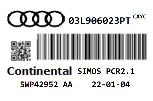 AUDI A1 1.6CR 103 TDI STAGE 1 REMAP PCR2.1 IMMO OFF 03L906023 CAYC 150HP ECU