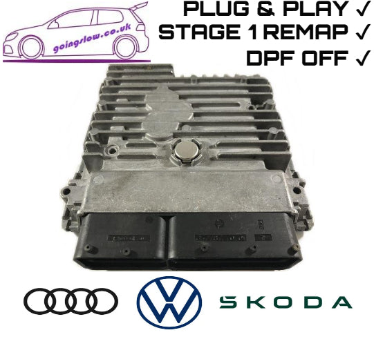 VW GOLF MK6 1.6CR 103 TDI STAGE 1 REMAP PCR2.1 IMMO OFF 03L906023 CAYC 150HP ECU