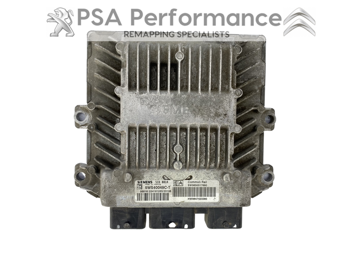 PEUGEOT 307 2.0 HDI 90 TUNED REMAP ECU IMMO OFF PLUG PLAY 5WS40145A-T SID 801A