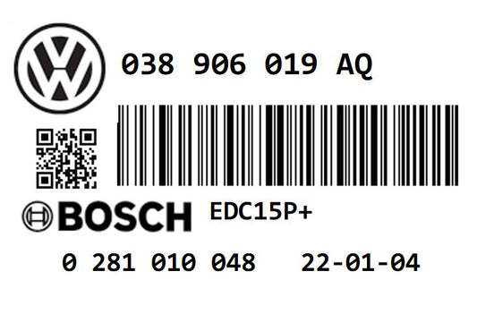 VOLKSWAGEN GOLF 1.9 TDI PD150 ARL ECU 200HP REMAP IMMO OFF PLUG & PLAY 038906019AQ