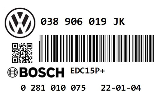 VW POLO 1.9 TDI PD100 ATD STAGE 1 REMAP 140 HP 038906019JK IMMO OFF