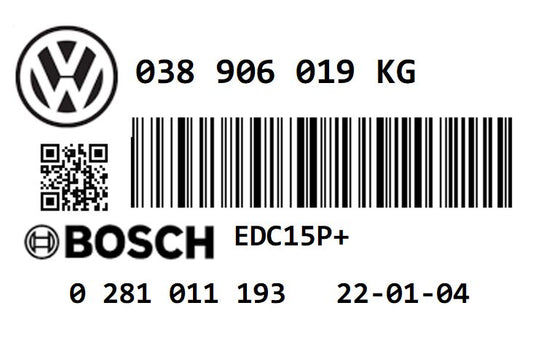VOLKSWAGEN BORA 1.9 TDI PD150 ARL STAGE 1 REMAP 200 HP 038906019KG IMMO OFF