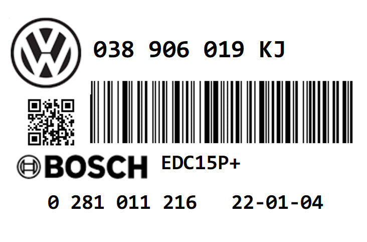 VOLKSWAGEN 1.9 TDI PD130 ASZ STAGE 1 REMAP 170 HP 038906019KJ IMMO OFF