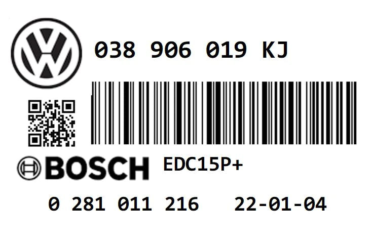 VOLKSWAGEN BORA 1.9 TDI PD 130 ASZ STAGE 1 REMAP 175 HP 038906019KJ IMMO OFF