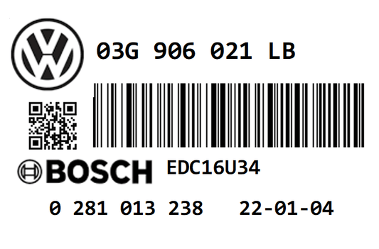 SKODA OCTAVIA 1.9 TDI PD105 BXE STAGE 1 REMAP 145 HP 03G906021LB IMMO OFF