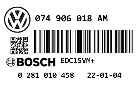 VOLKSWAGEN T4 2.5 TDI 102 ACV STAGE 1 REMAP ECU 074906018AM 132BHP IMMO OFF