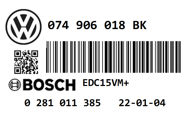 VW LT 2.5 TDI 109 ANJ STAGE 1 REMAP ECU 074906018BK 136 BHP IMMO OFF