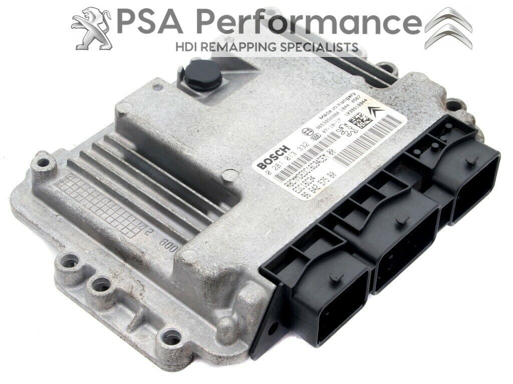 PEUGEOT 307 90 HDI TUNED REMAPPED ECU IMMO OFF 122 PS 0281011863 9661773380